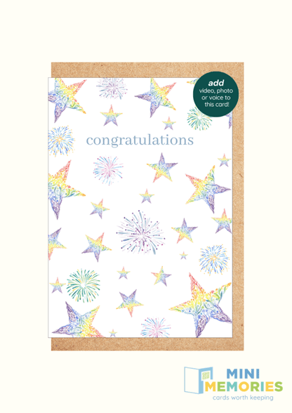 Congratulations QR Card