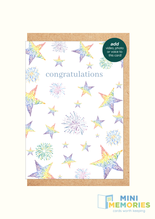 Congratulations QR Card