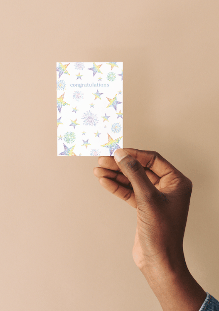 Congratulations QR Card