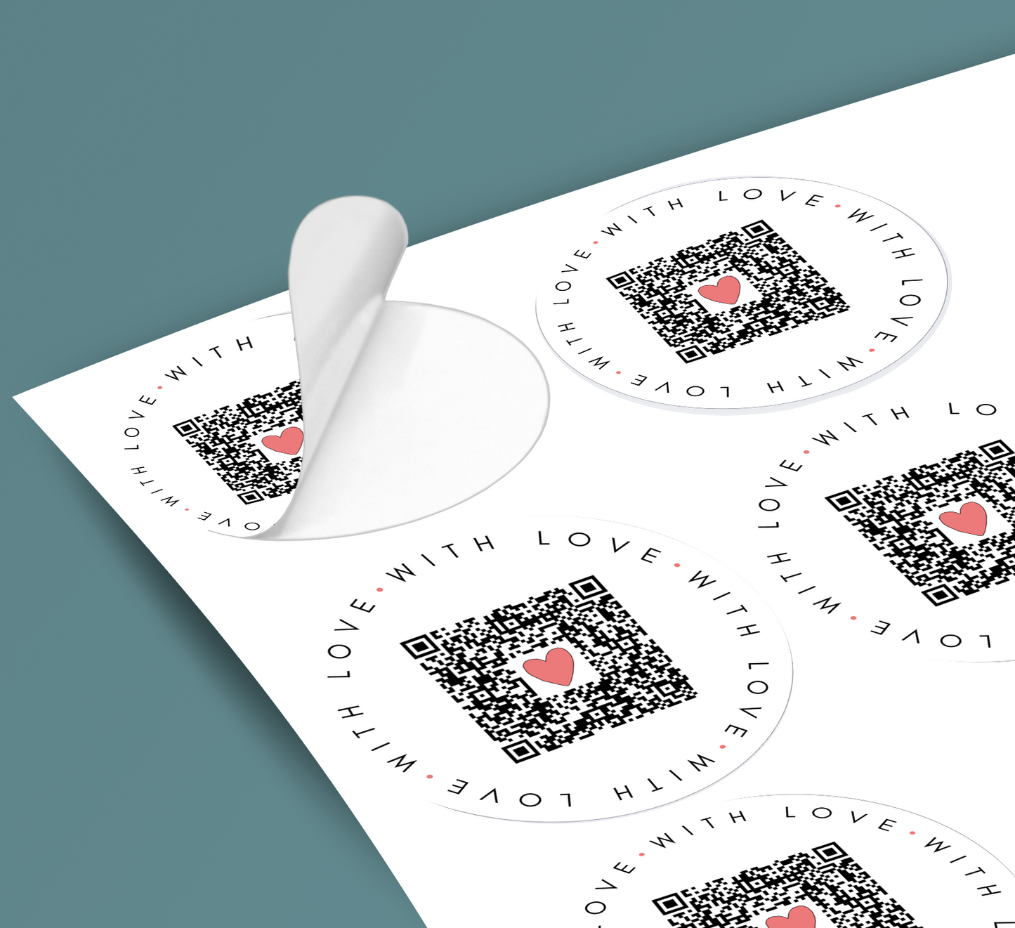 With Love Sticker Sheet